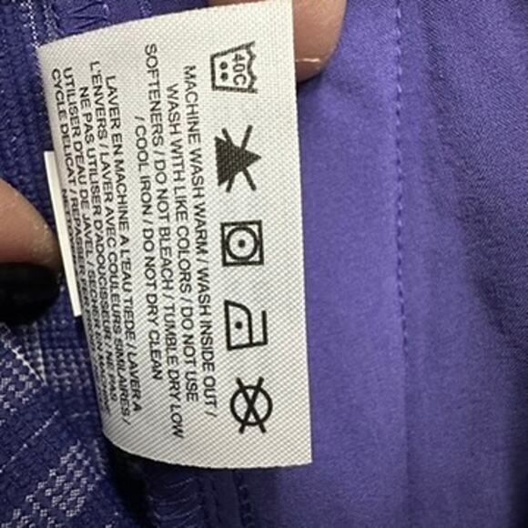 Nike Golf Dri-Fit Women's Size 8 Pebble Beach Plaid Pants Outdoor Activewear - Picture 11 of 11